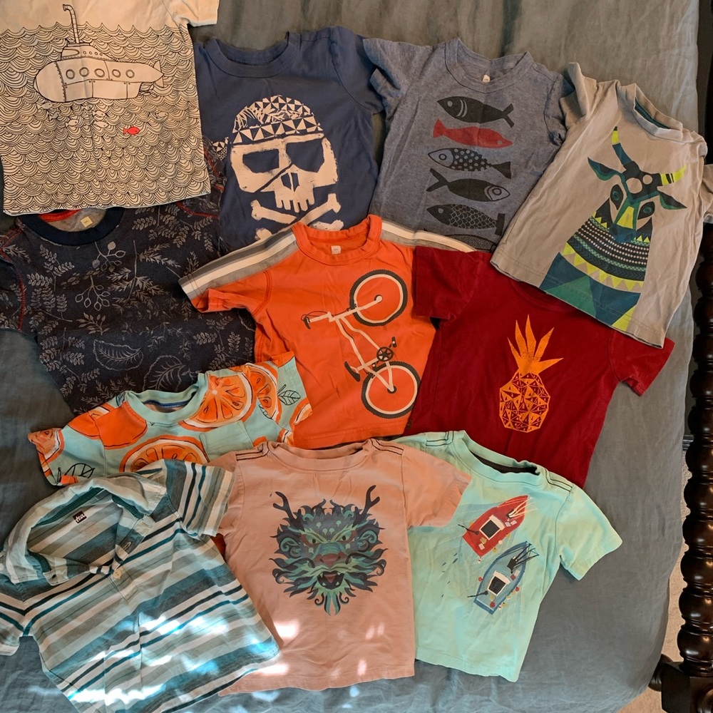 Tea Collection Short Sleeve 2T Bundle